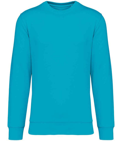 Native Spirit Unisex Crew Neck Sweatshirt in Light Turquoise
