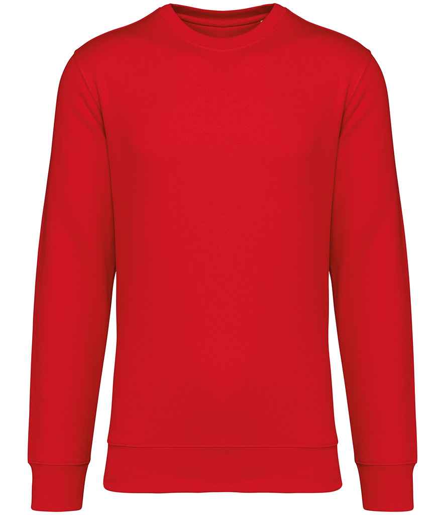 Native Spirit Unisex Crew Neck Sweatshirt in Poppy Red