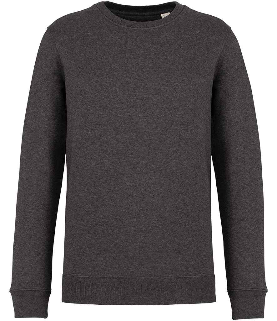 Native Spirit Unisex Crew Neck Sweatshirt in Volcano Grey Heather