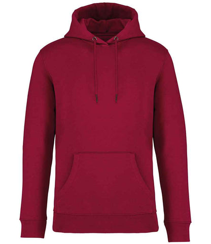Native Spirit Unisex Heavyweight Hooded Sweatshirt in Hibiscus Red