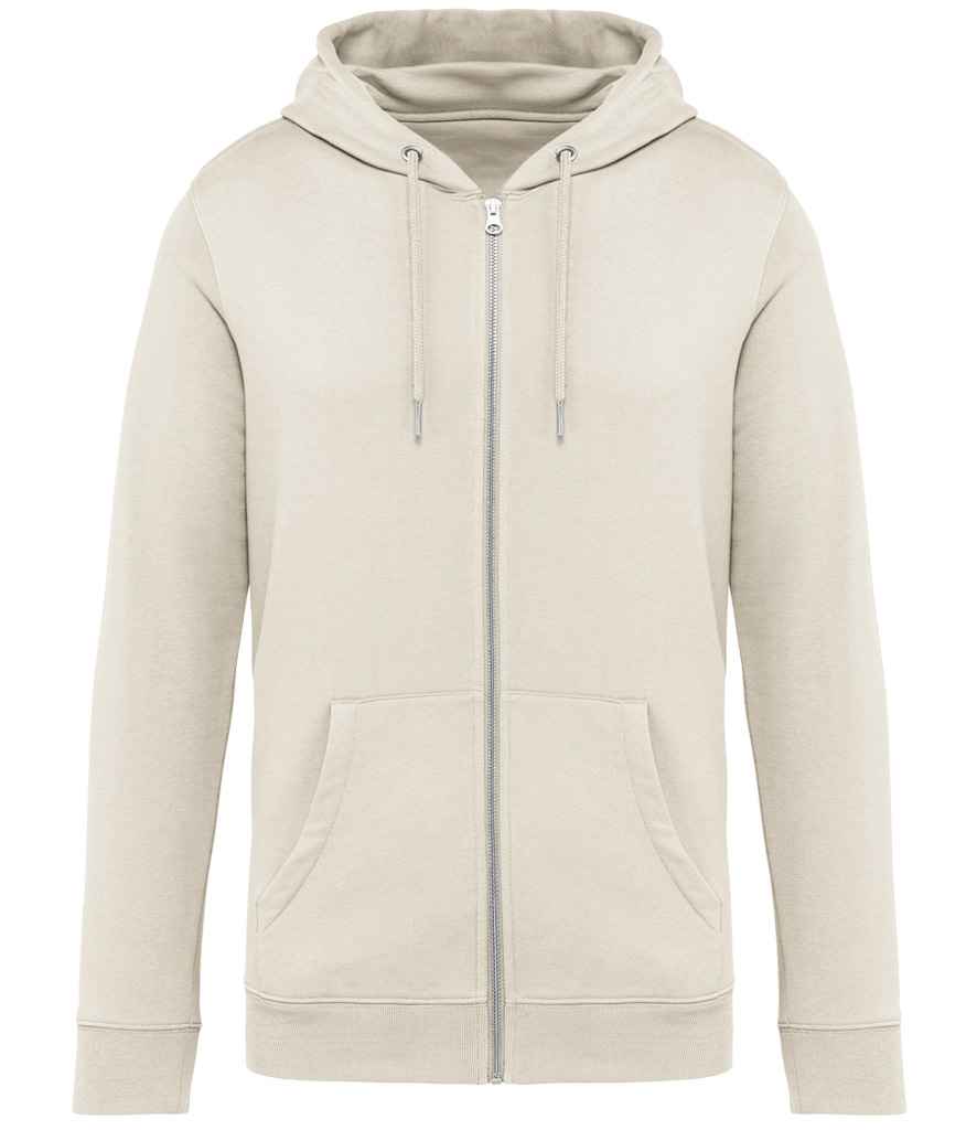 Native Spirit Unisex Full Zip Hoodie in Ivory