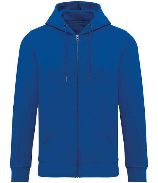 Native Spirit Unisex Full Zip Hoodie in Sea Blue