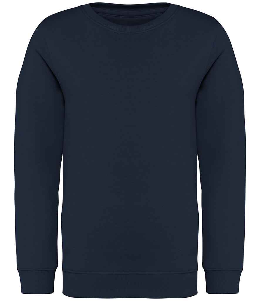 Native Spirit Kids Crew Neck Sweatshirt in Navy