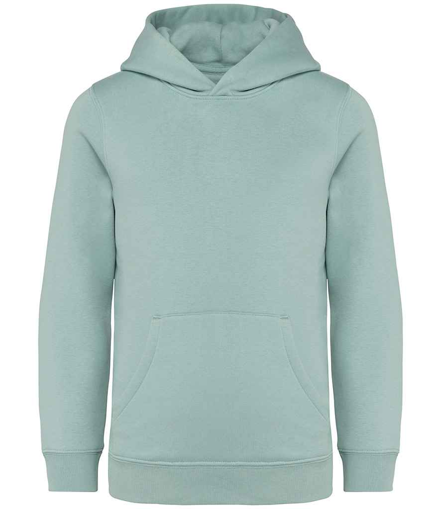 Native Spirit Kids Hooded Sweatshirt in Jade Green