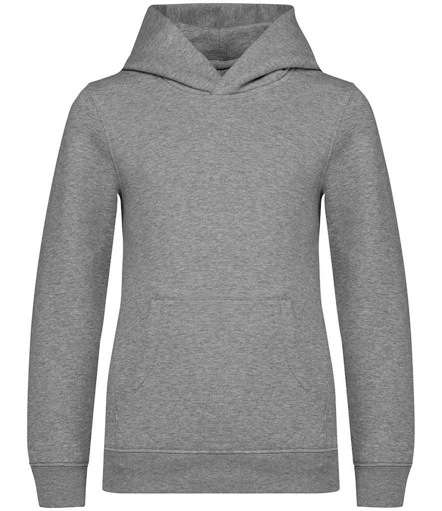 Native Spirit Kids Hooded Sweatshirt in Moon Grey Heather