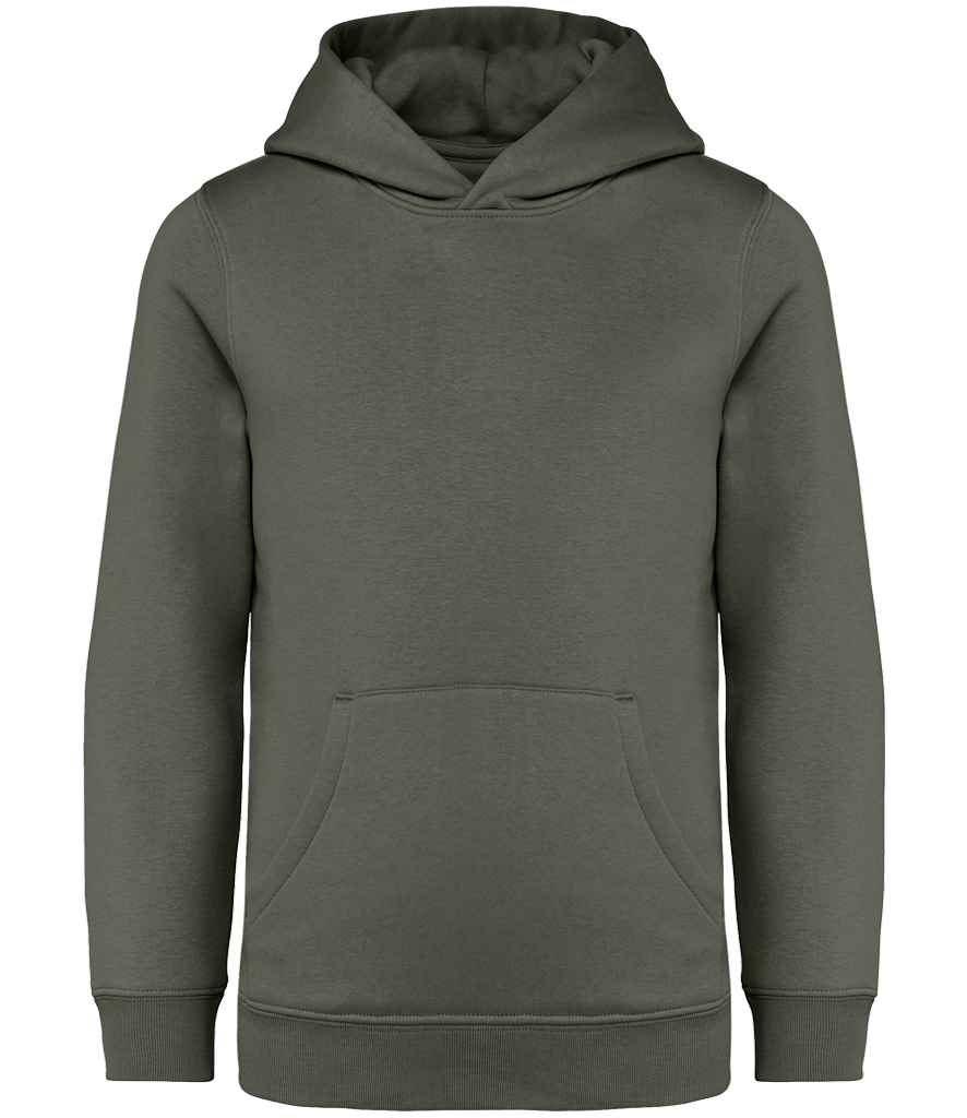 Native Spirit Kids Hooded Sweatshirt in Organic Khaki