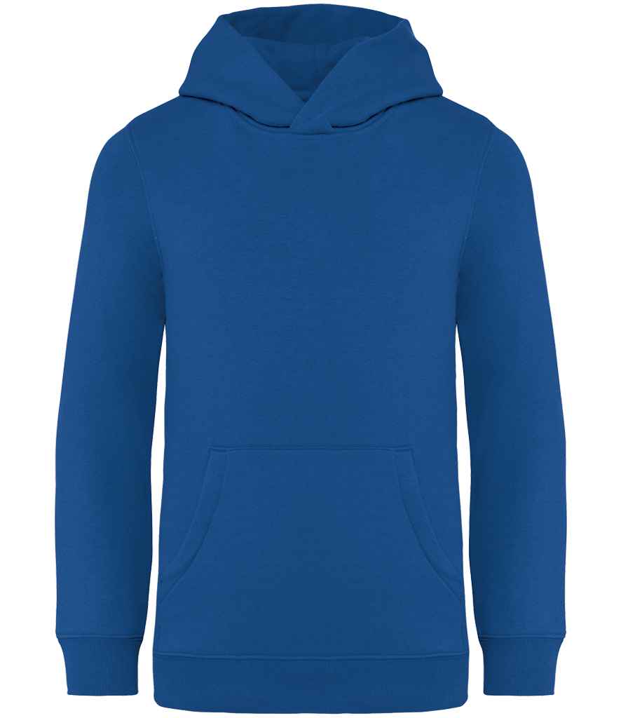 Native Spirit Kids Hooded Sweatshirt in Sea Blue