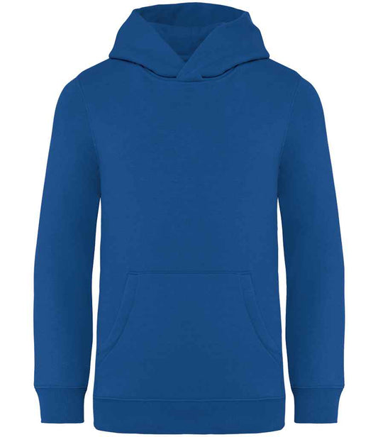 Native Spirit Kids Hooded Sweatshirt in Sea Blue