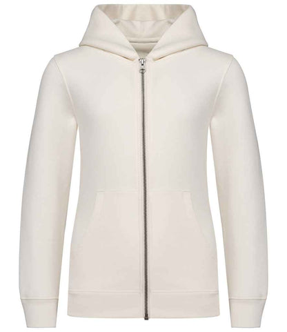 Native Spirit Kids Full Zip Hoodie in Ivory