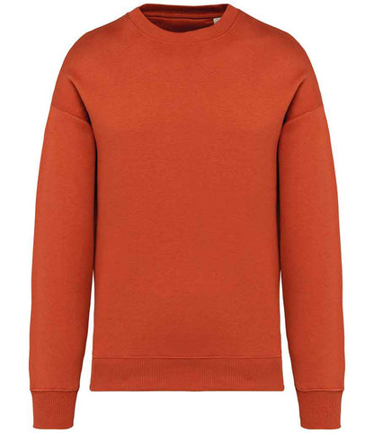 Native Spirit Unisex Oversized Sweatshirt in Burnt Brick