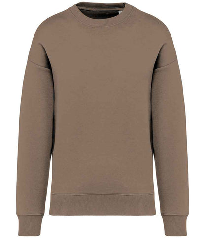 Native Spirit Unisex Oversized Sweatshirt in Driftwood
