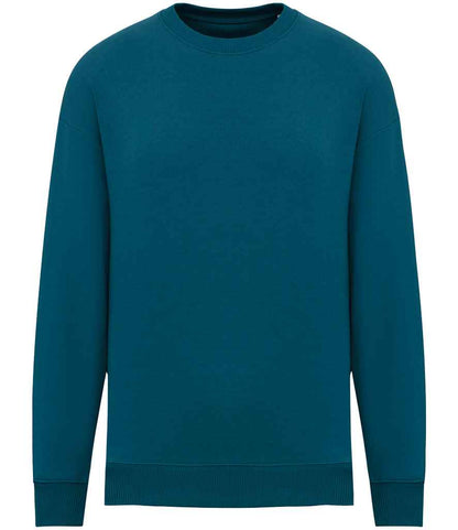 Native Spirit Unisex Oversized Sweatshirt in Peacock Green