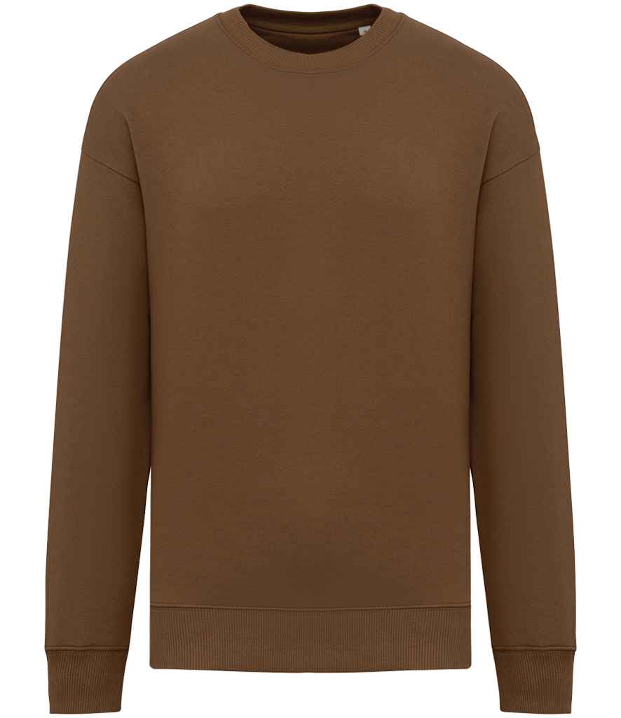 Native Spirit Unisex Oversized Sweatshirt in Toffee
