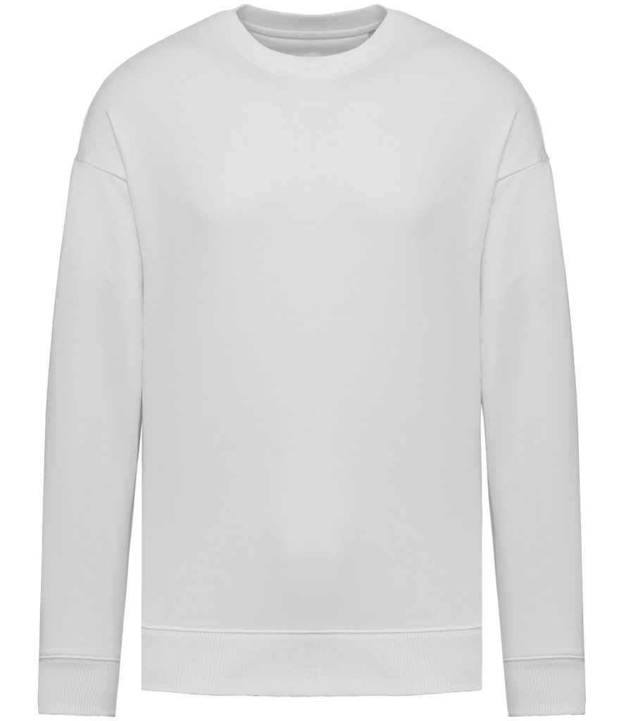 Native Spirit Unisex Oversized Sweatshirt in White