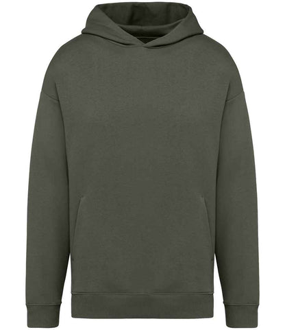 Native Spirit Unisex Oversized Hoodie in Organic Khaki