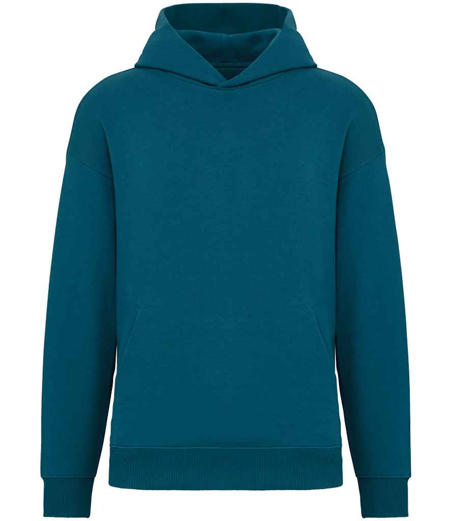 Native Spirit Unisex Oversized Hoodie in Peacock Green