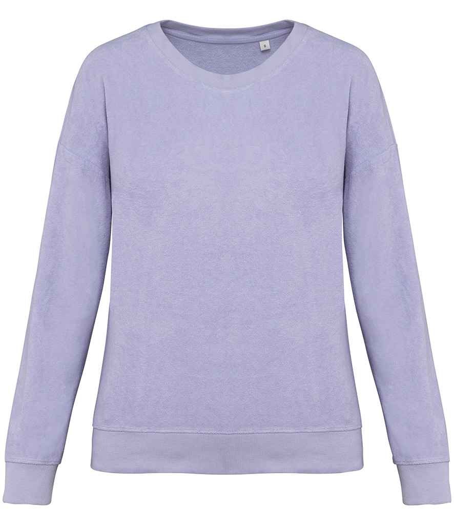 Native Spirit Ladies Terry Towel Sweatshirt in Parma