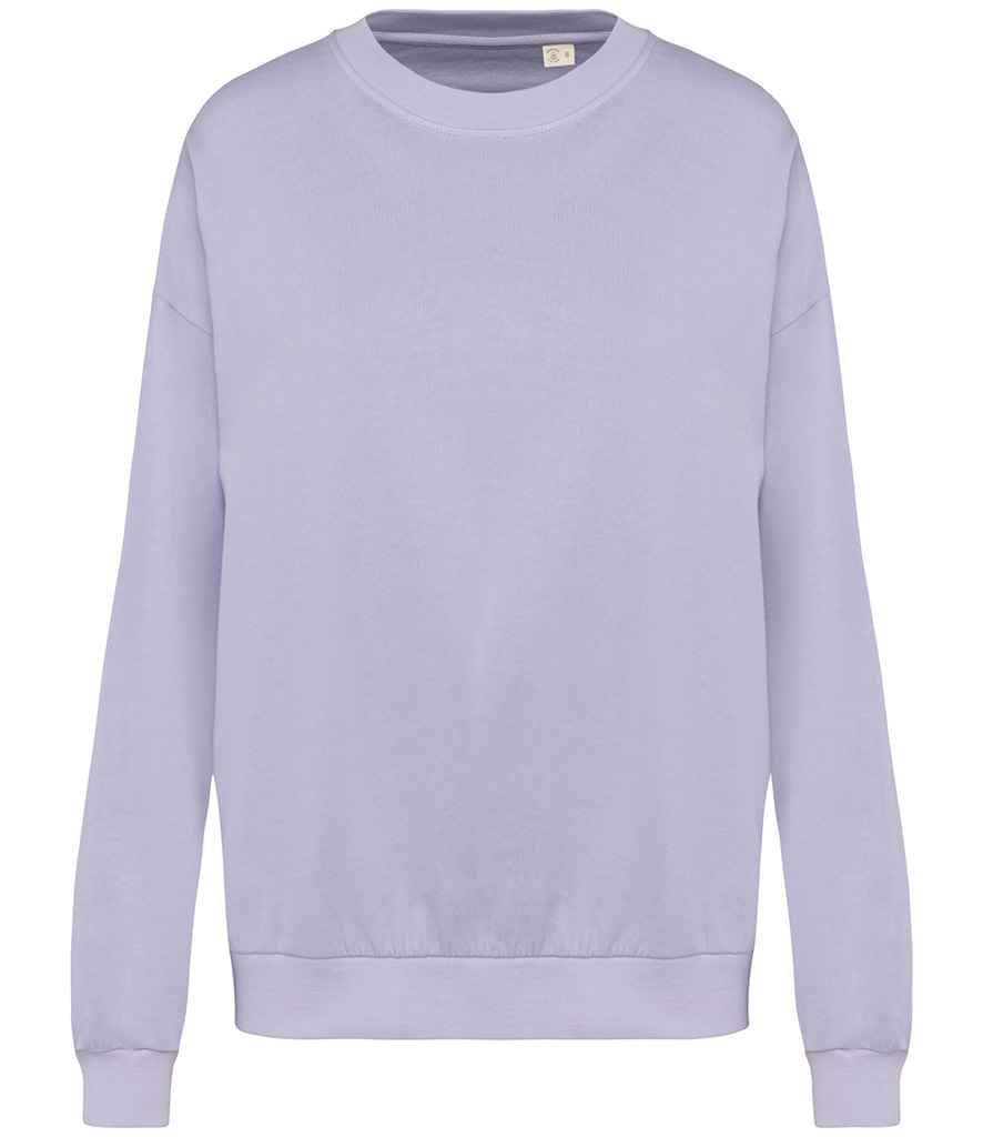 Native Spirit Unisex Terry 280 Oversized Sweatshirt in Washed Parma