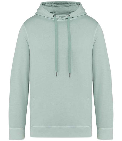 Native Spirit Unisex Terry 280 Hoodie in Washed Jade Green