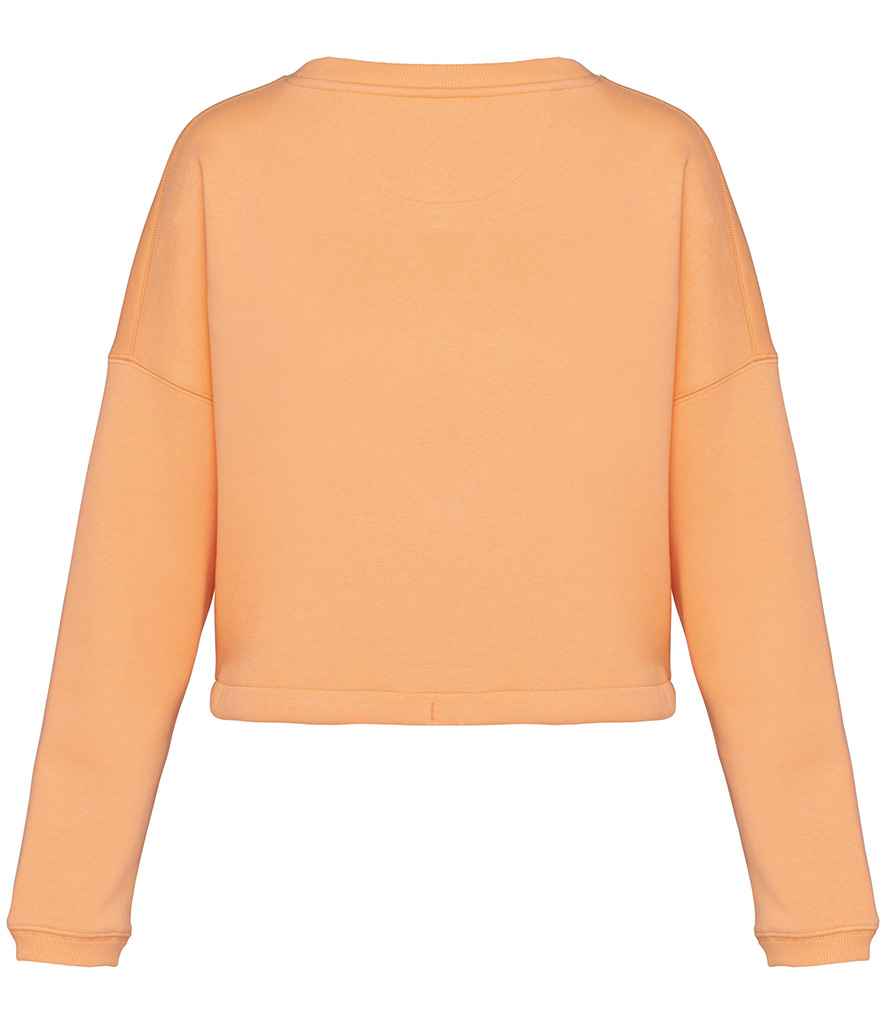 Native Spirit Ladies Oversized Cropped Sweatshirt