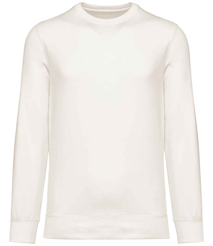 Native Spirit Unisex French Terry Crew Neck Sweatshirt in Ivory