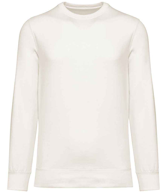 Native Spirit Unisex French Terry Crew Neck Sweatshirt in Ivory
