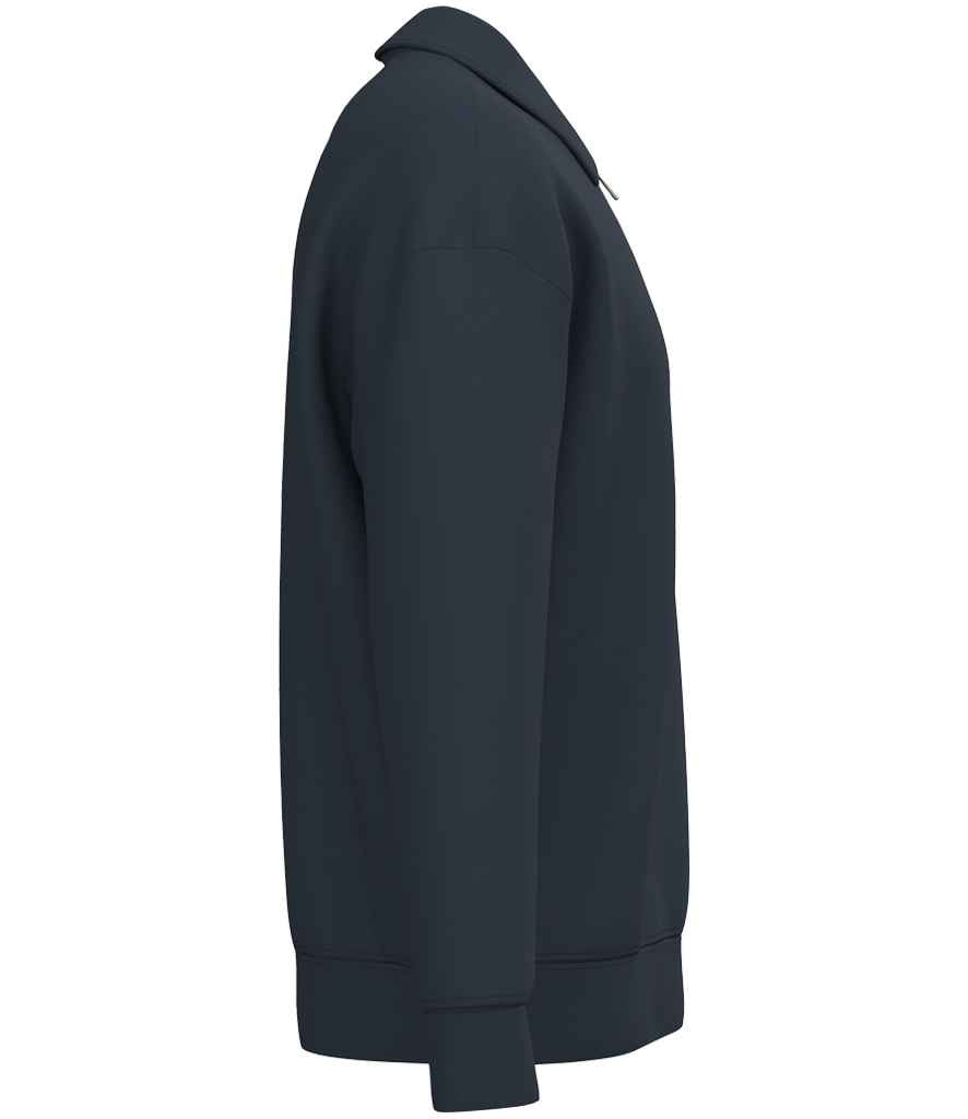 Native Spirit Unisex 1/4 Zip Sweatshirt with Polo Collar