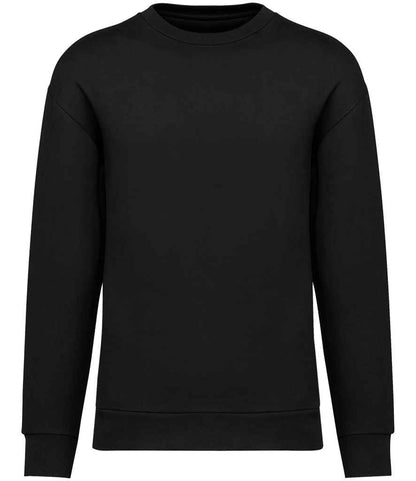 Native Spirit Unisex Crew Neck Sweatshirt in Black