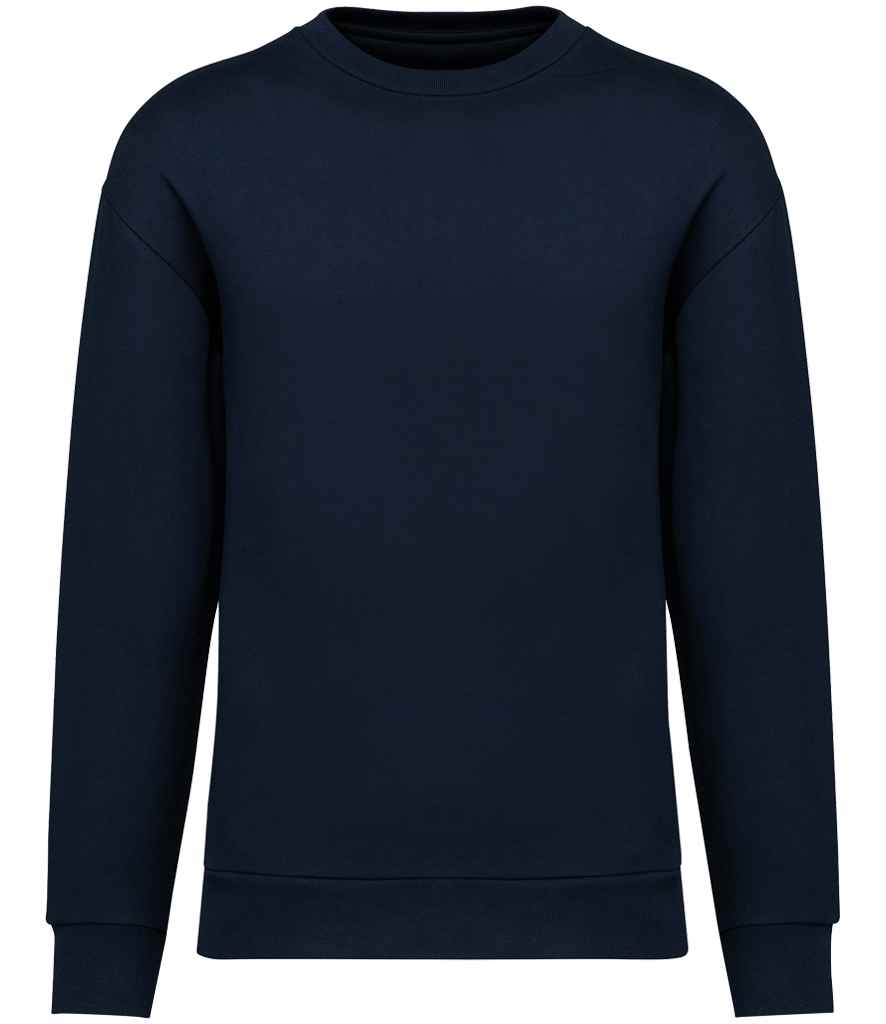 Native Spirit Unisex Crew Neck Sweatshirt in Navy