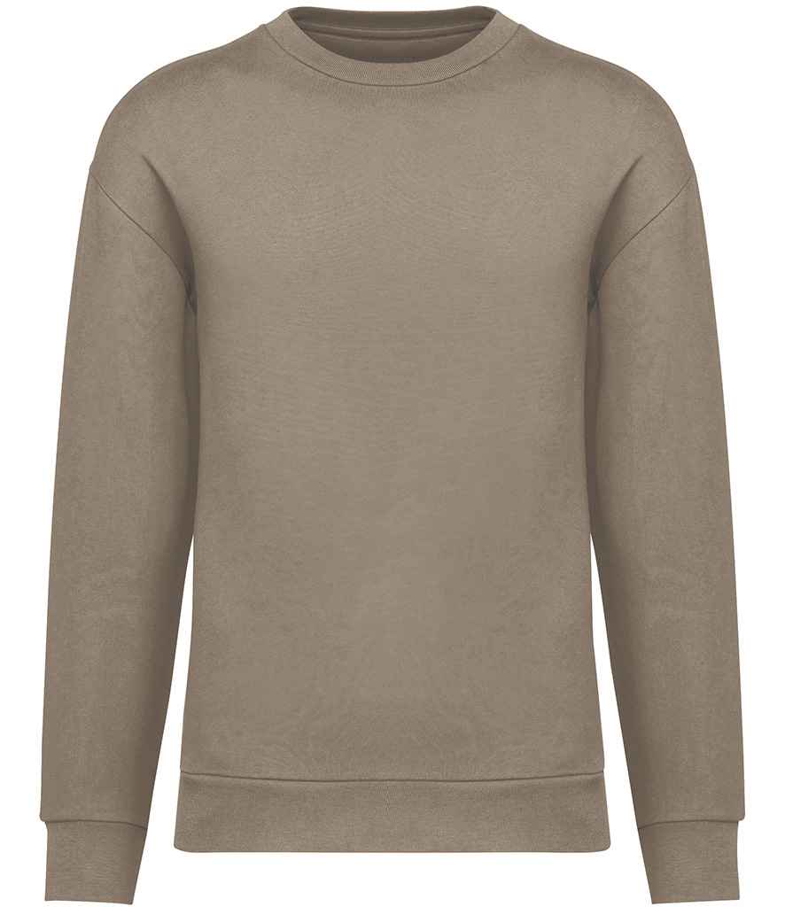Native Spirit Unisex Crew Neck Sweatshirt in Wet Sand