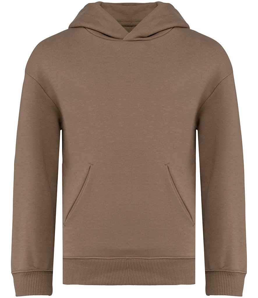 Native Spirit Kids Oversized Hooded Sweatshirt in Driftwood