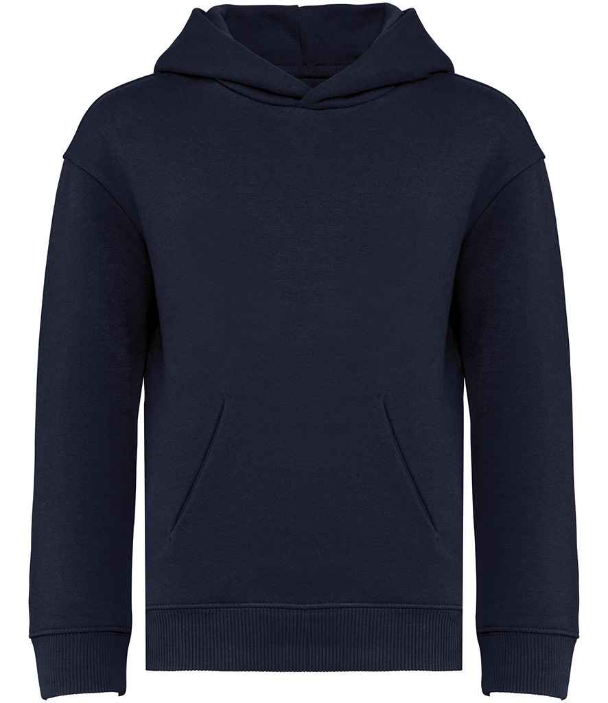 Native Spirit Kids Oversized Hooded Sweatshirt in Navy