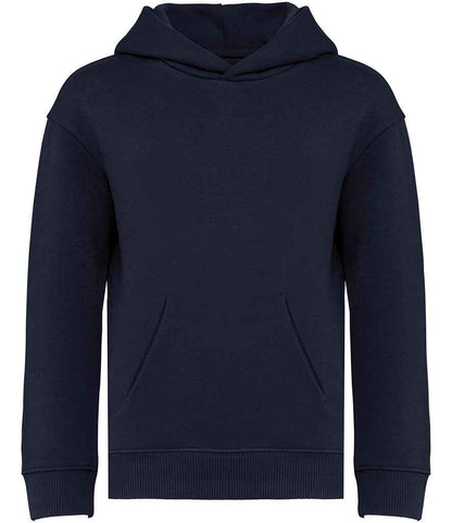 Native Spirit Kids Oversized Hooded Sweatshirt in Navy