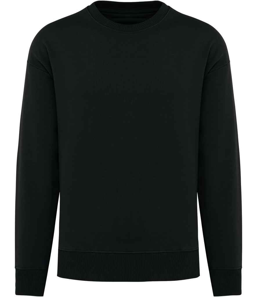 Native Spirit Unisex Oversized Sweatshirt in Black