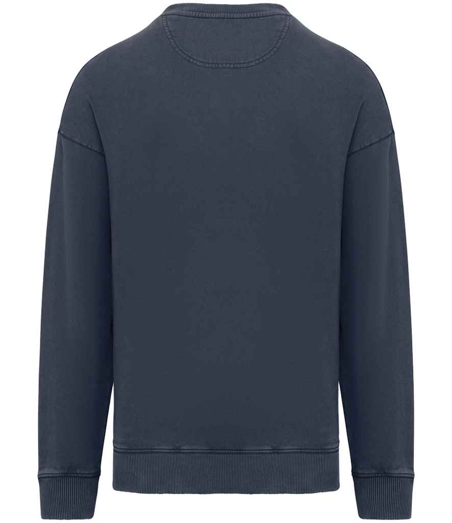 Native Spirit Unisex Washed Effect Oversize Sweatshirt