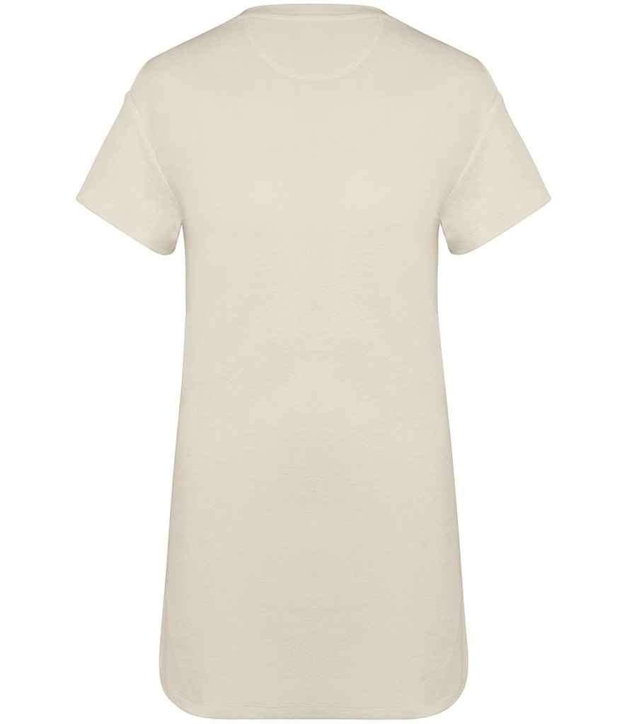 Native Spirit Ladies Terry Towel Dropped Shoulder T-Shirt Dress