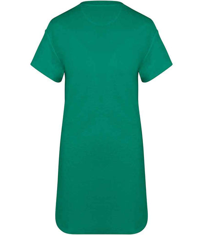 Native Spirit Ladies Terry Towel Dropped Shoulder T-Shirt Dress
