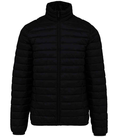 Native Spirit Lightweight Recycled Padded Jacket in Black
