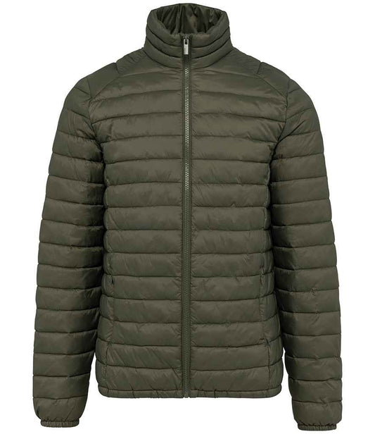 Native Spirit Lightweight Recycled Padded Jacket in Organic Khaki