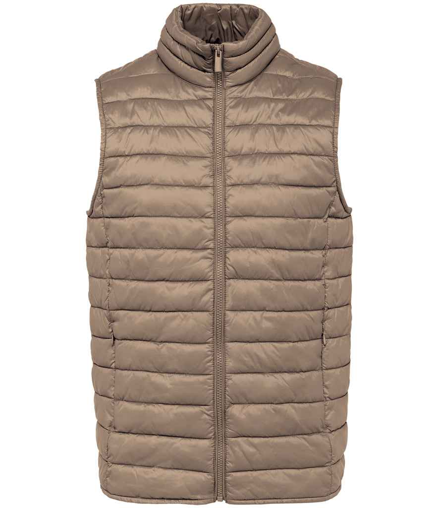 Native Spirit Light Recycled Bodywarmer in Driftwood