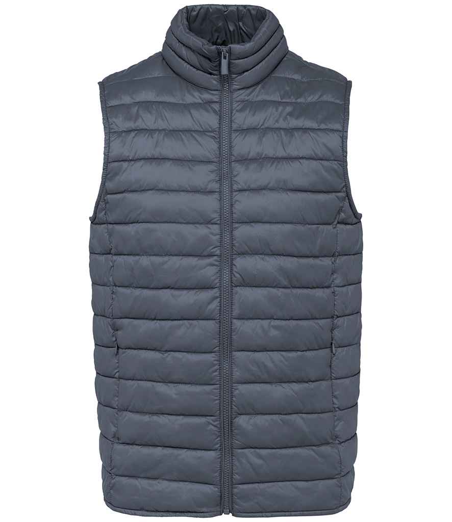 Native Spirit Light Recycled Bodywarmer in Mineral Grey