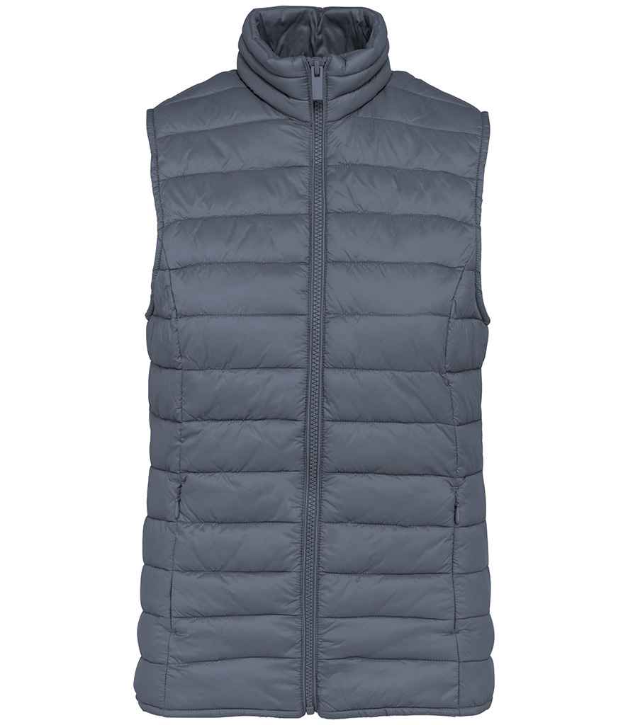Native Spirit Ladies Light Recycled Bodywarmer in Mineral Grey