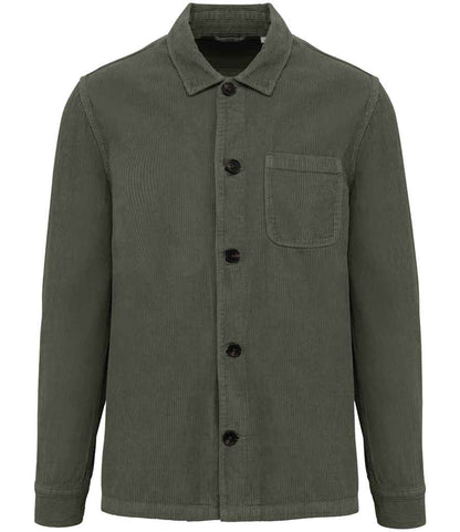 Native Spirit Corduroy Jacket in Washed Organic Khaki