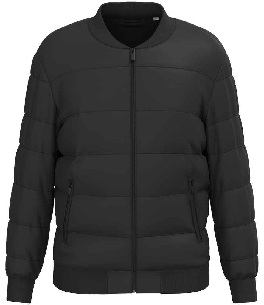 Native Spirit Varsity Collar Padded Jacket