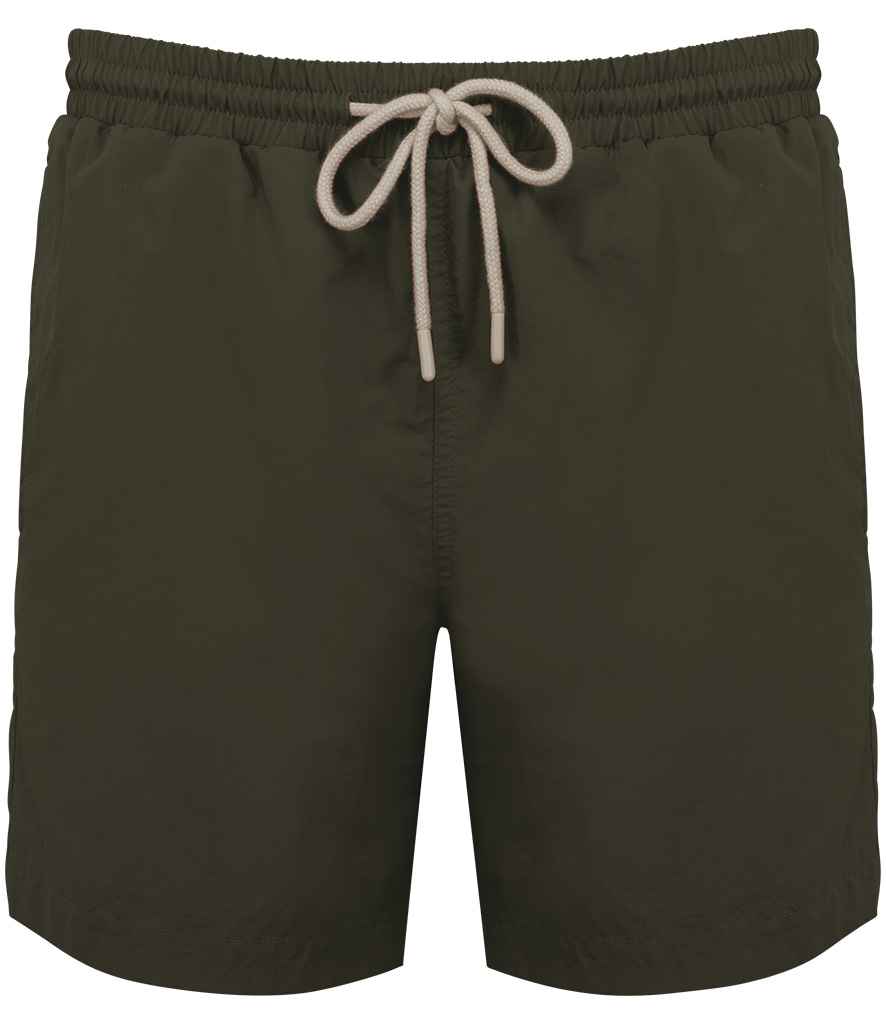 Native Spirit Swimming Shorts in Organic Khaki