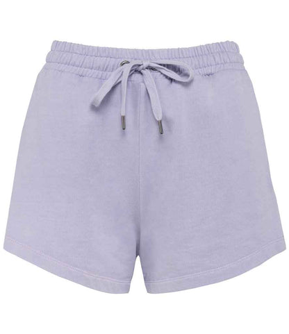 Native Spirit Ladies Terry 280 Shorts in Washed Parma