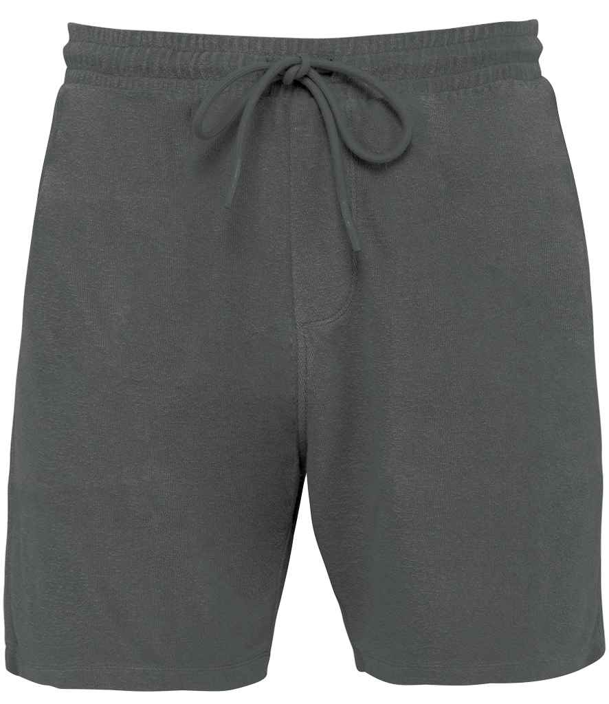 Native Spirit Terry Towel Shorts in Iron Grey