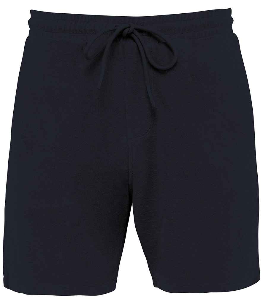 Native Spirit Terry Towel Shorts in Navy