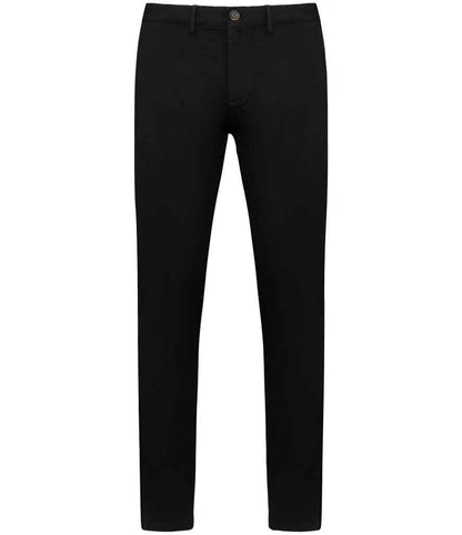 Native Spirit Chino Trousers in Black