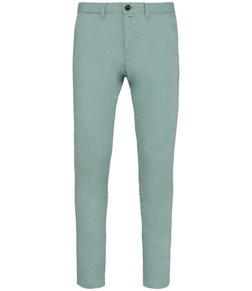 Native Spirit Chino Trousers in Jade Green